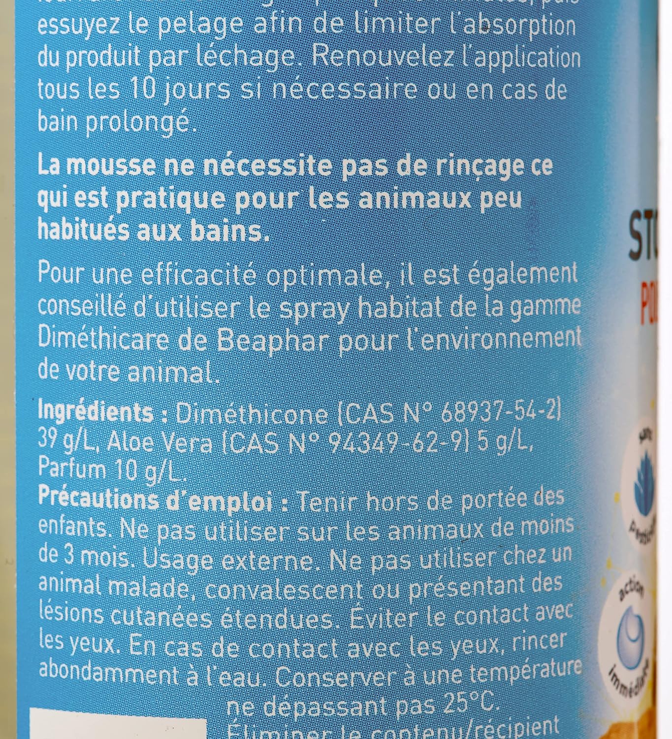 Thumbnail 6 de Beaphar DIMÉTHICARE mousse 150ml contre puces