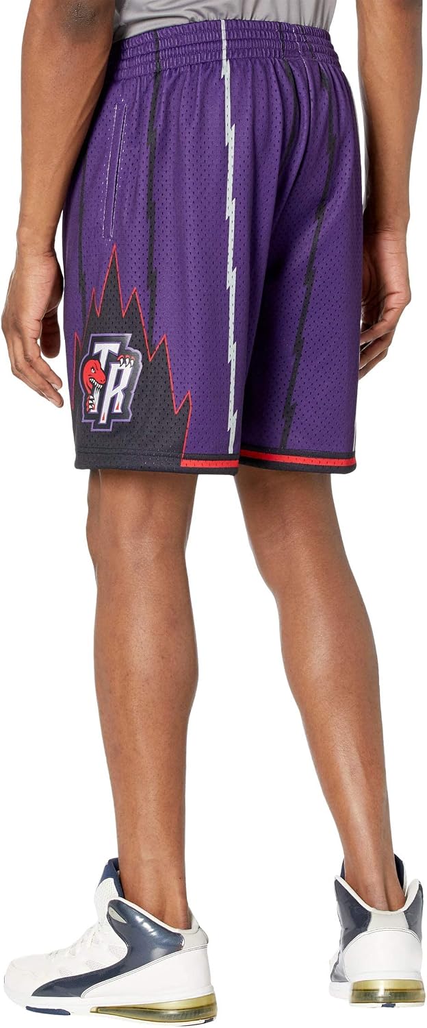 Detalle 2 de Mitchell & Ness Swingman Shorts Toronto Raptors