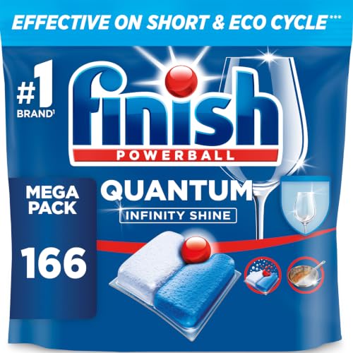 Detalle de Finish Quantum Infinity Shine Dishwasher Tablets – Fresh (2x83) 166