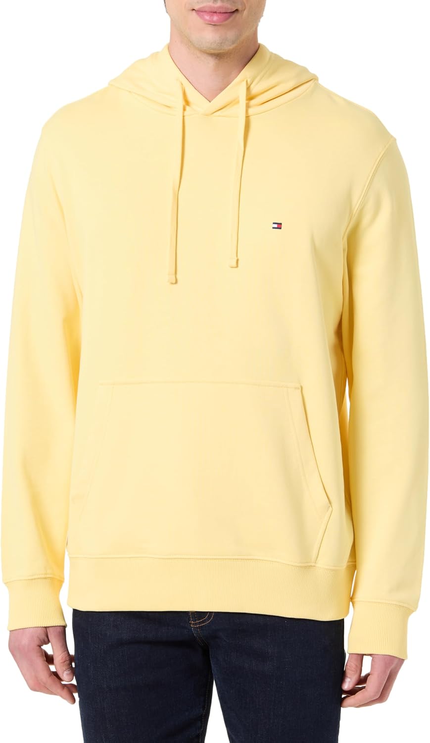 Detalle 2 de Tommy Hilfiger Essential Terry Hoody MW0MW37235 felpa con cappuccio da uomo