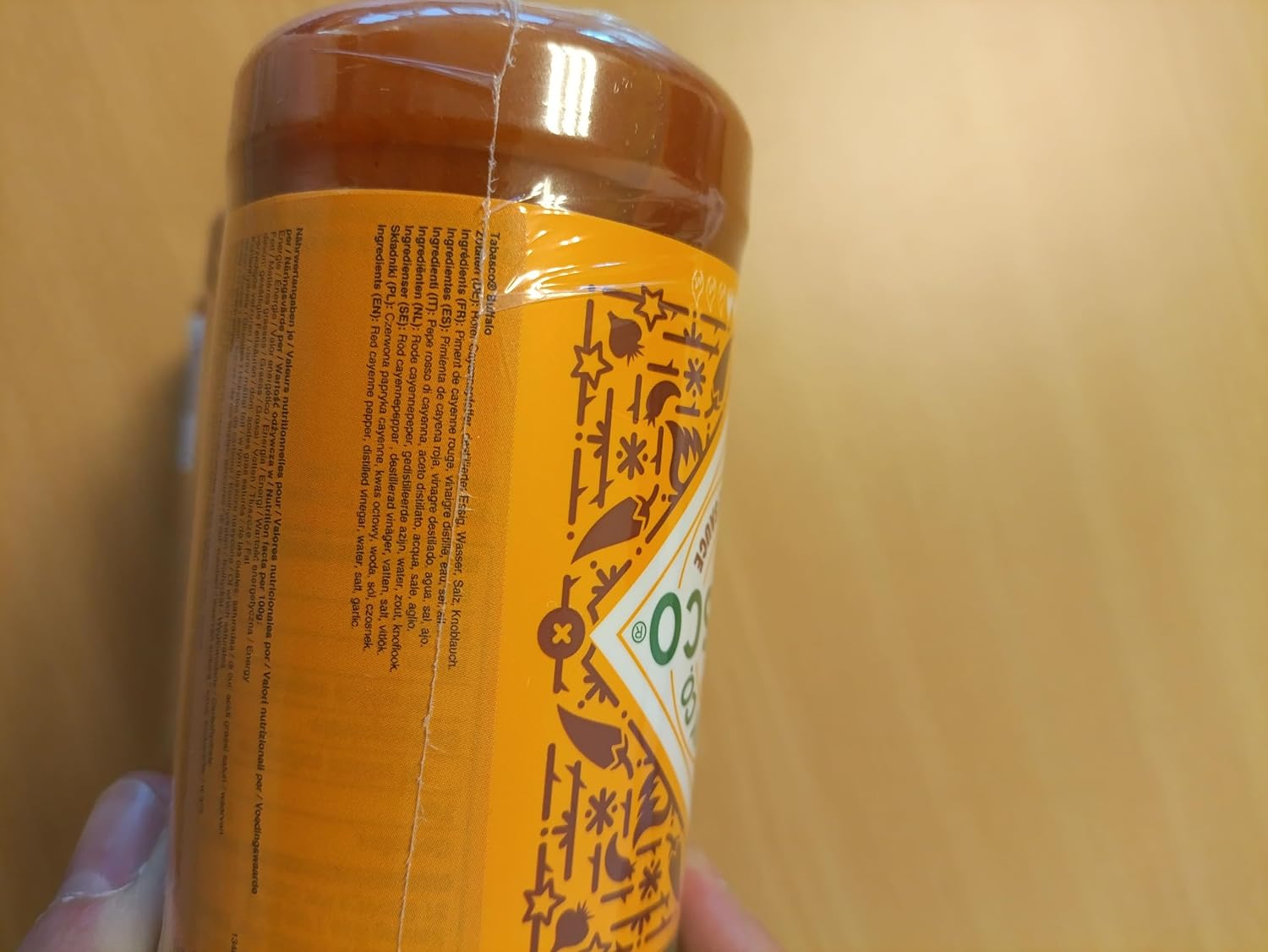 Detalle de Tabasco Squeeze Scharfe Soße Multipack – 3 × 256 ml, Sriracha, Buffalo, Salsa Picante