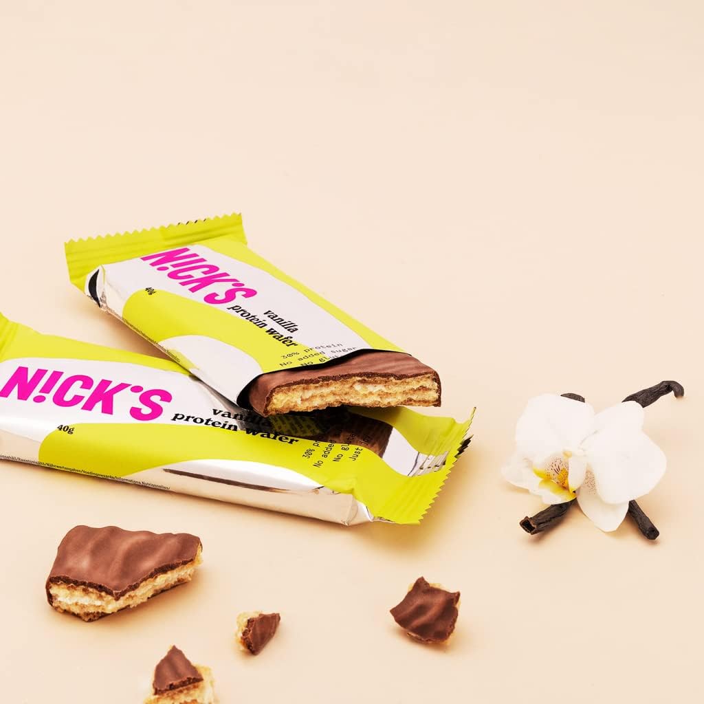 Thumbnail 5 de NICKS Barres Keto Protéinées Gaufrettes chocolat 40 g