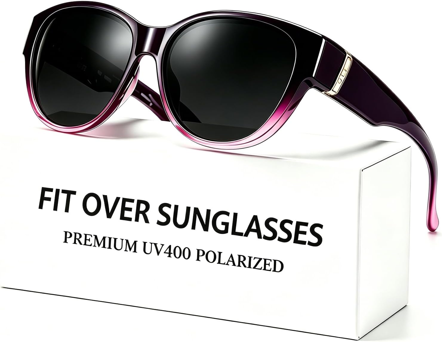 Thumbnail 6 de SIPHEW Polarised Fit Over Sunglasses for Women – Over Glasses, UV400 Protection, Oversized Wrap