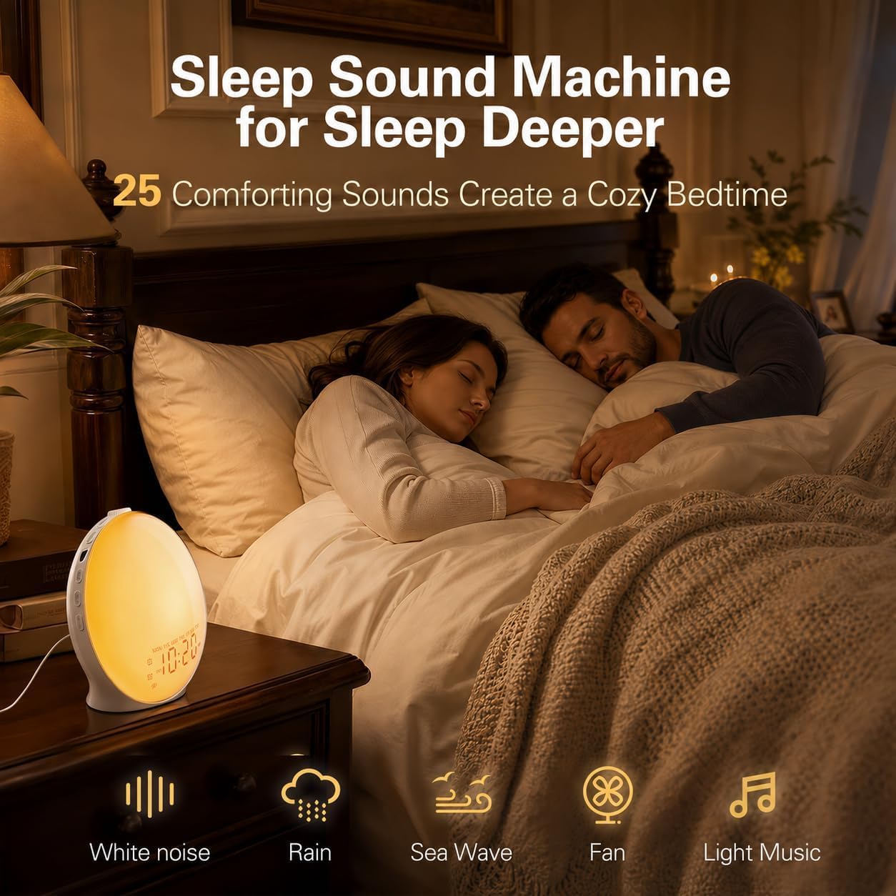 Thumbnail 4 de Wake Up Light Sunrise Alarm Clock ⚡