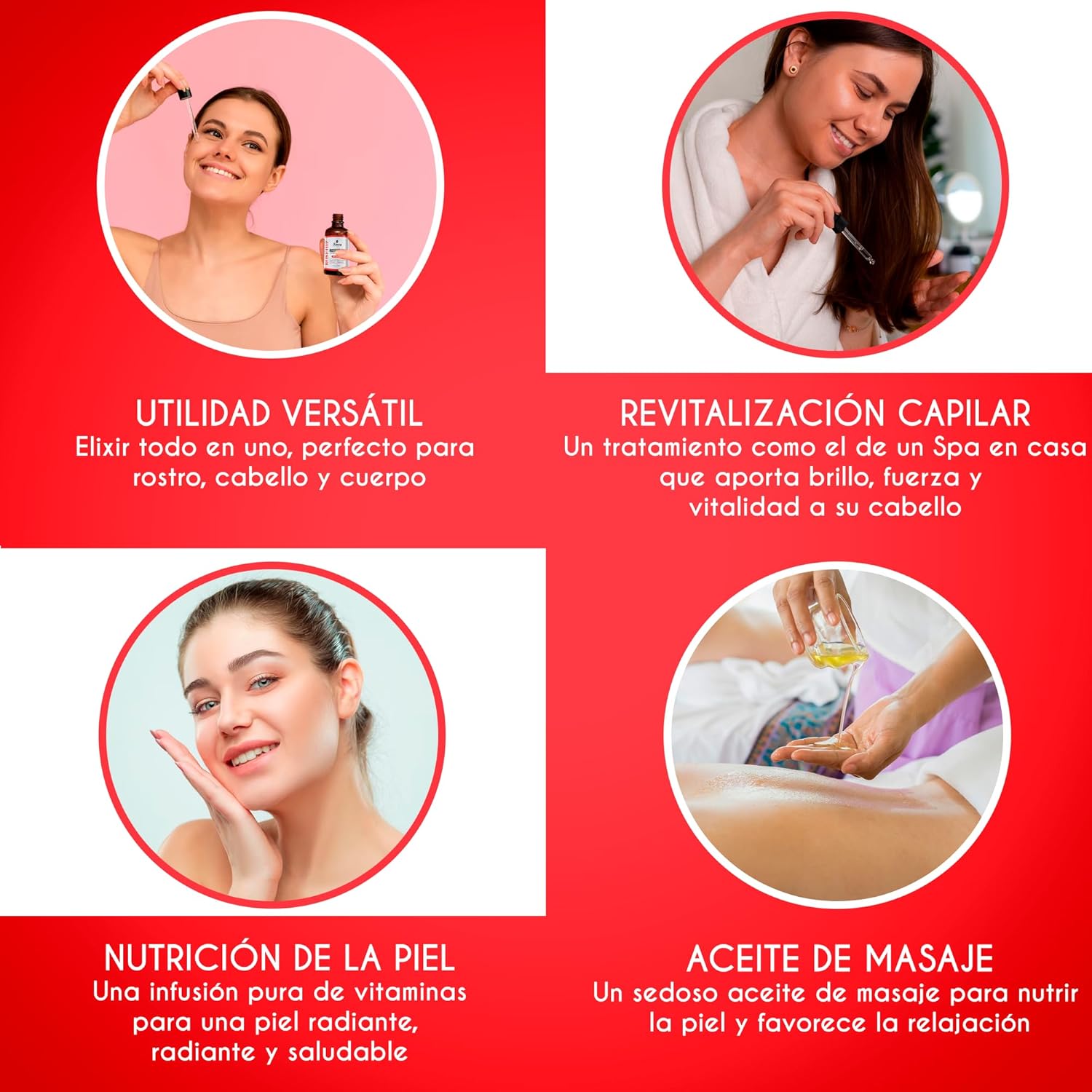 Thumbnail 3 de Kanzy Aceite Rosa Mosqueta Puro 120ml 🌹 Para Cicatrices y Piel