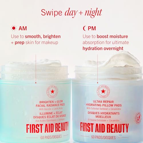 Thumbnail 8 de First Aid Beauty Brighten and Glow Facial Radiance Pads, 28 ct