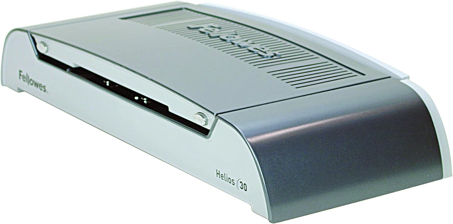 Detalle 2 de Fellowes Thermobindegerät Helios 30 – bis zu 300 Blatt thermobinden mit 4 Minuten Aufwärmzeit