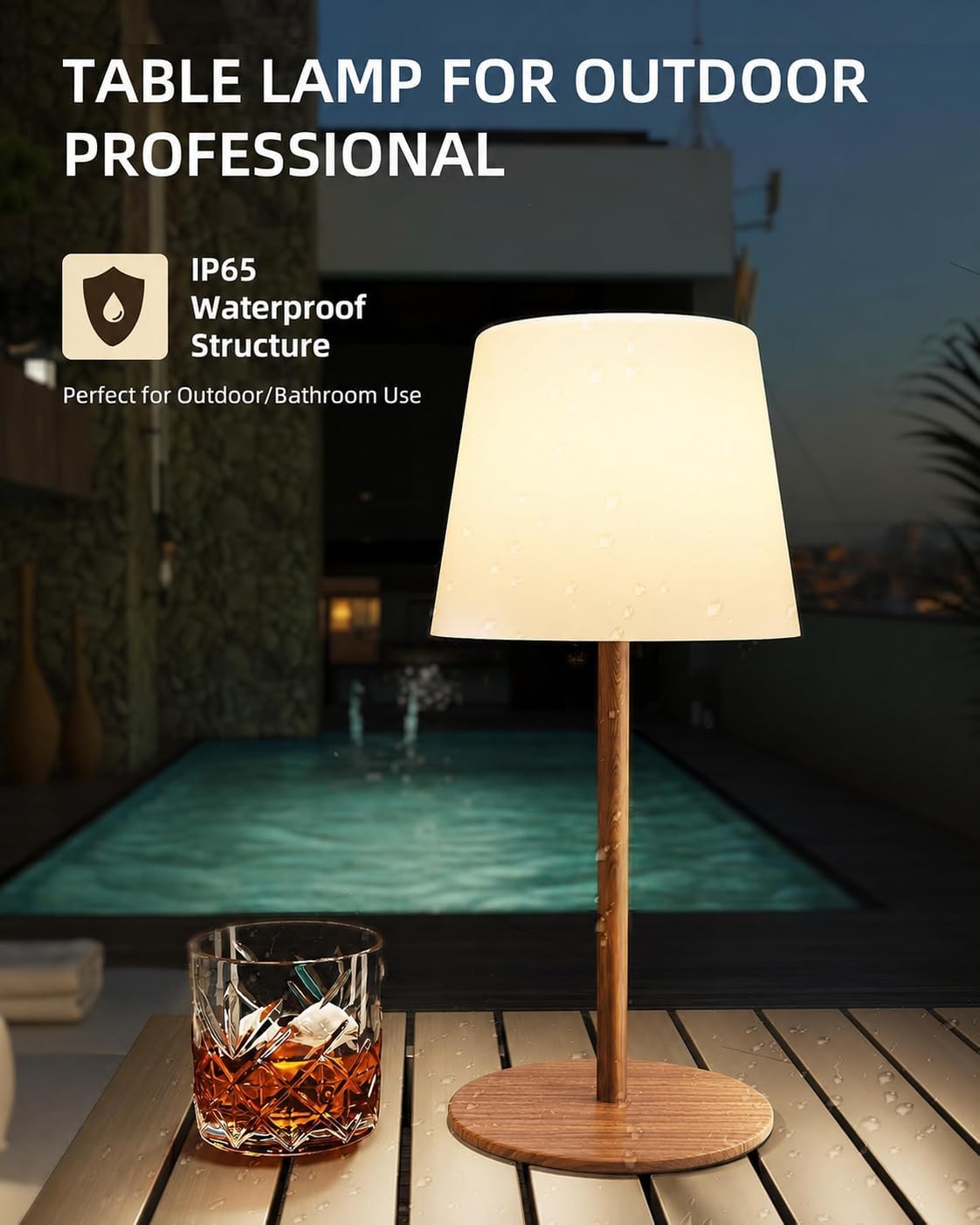 Thumbnail 4 de EZVALO Outdoor Cordless Table Lamp 4500mAh
