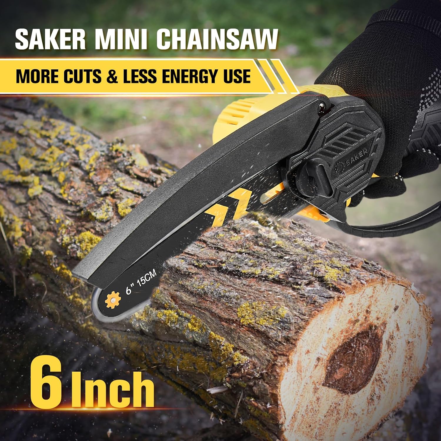 Detalle de Saker Mini Chainsaw 6-Inch