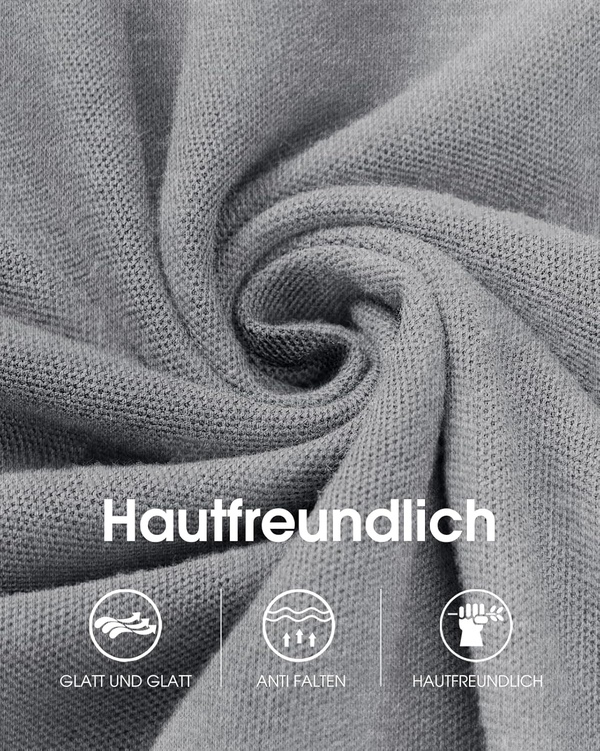 Thumbnail 4 de HMIYA Herren Poloshirt Kurzarm – Sommer-Poloshirt mit Knopfleiste