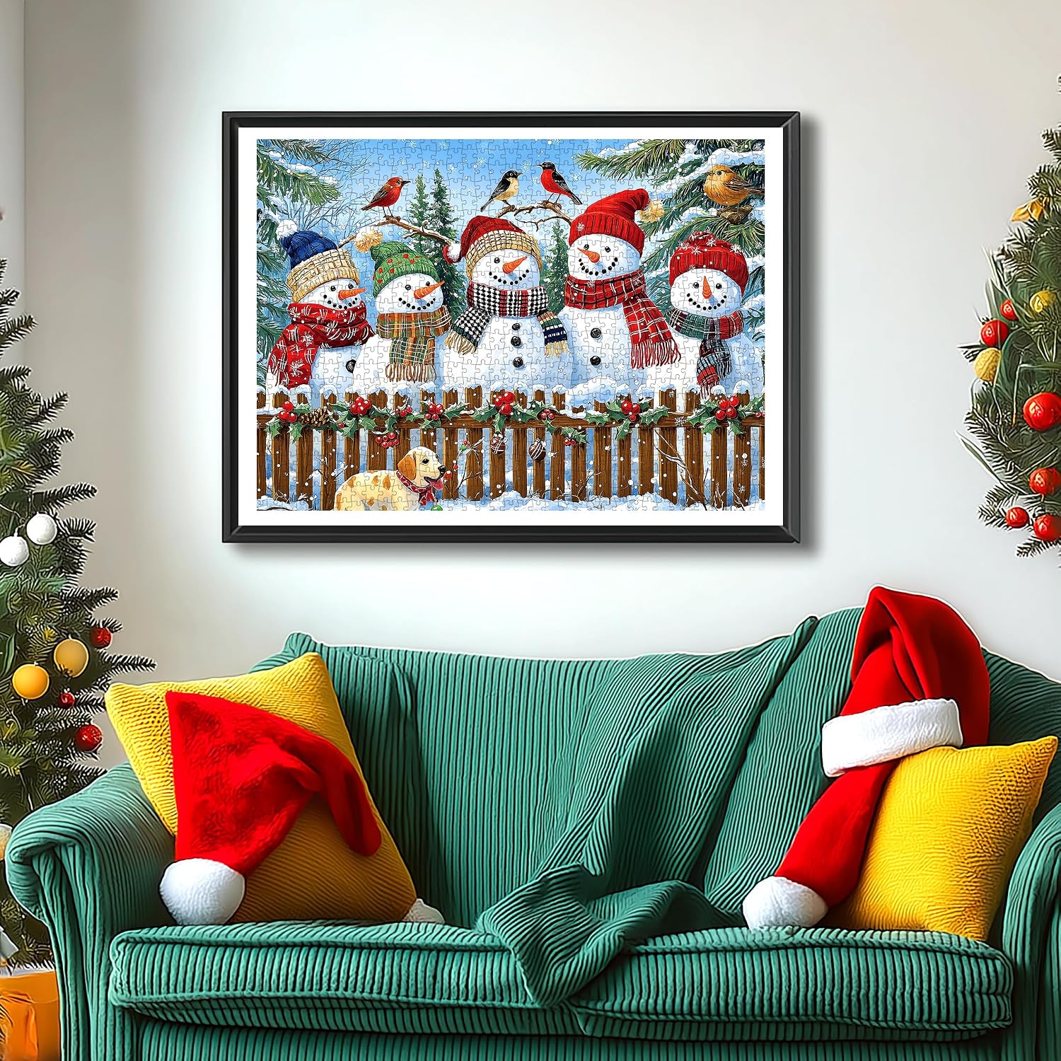 Detalle 2 de MINIWAN Christmas Jigsaw Puzzle 500 Pieces