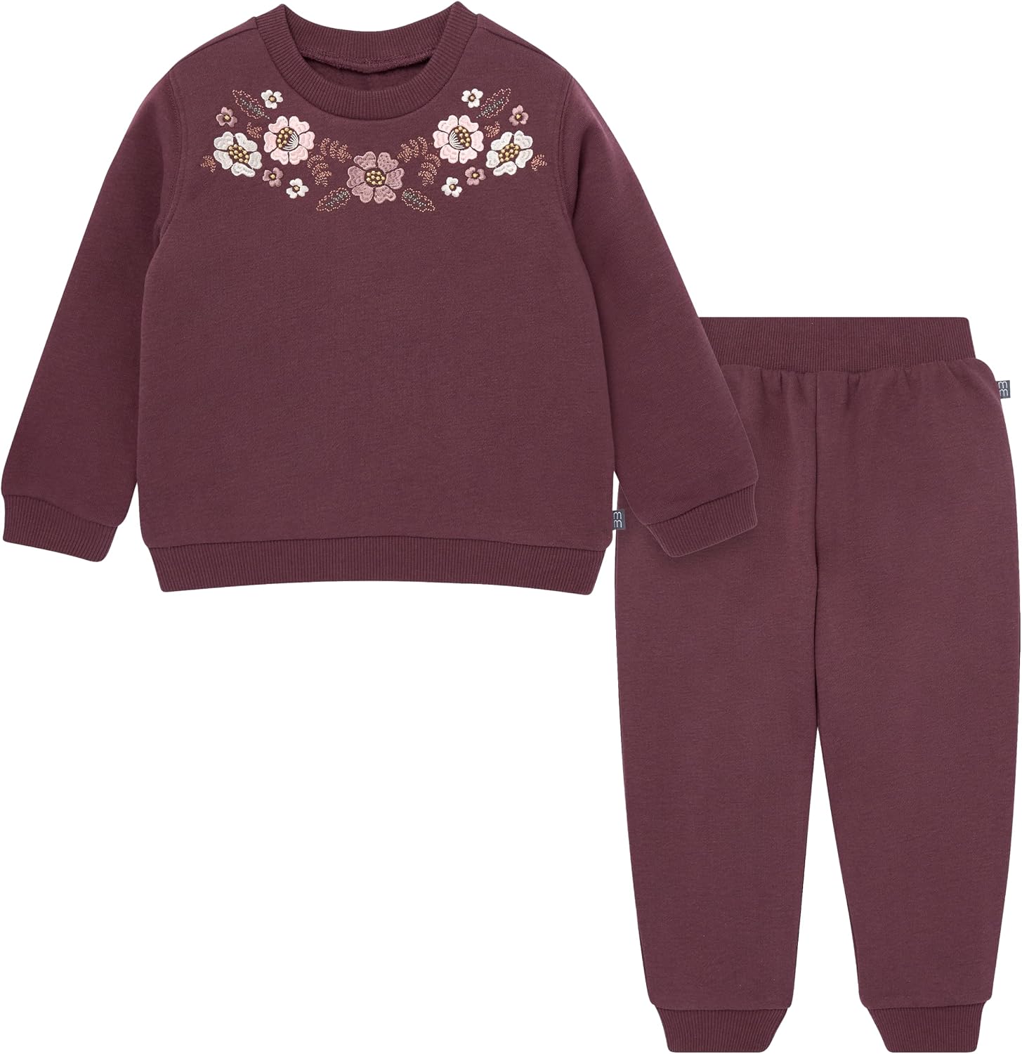 Detalle de Modern Moments by Gerber Toddler Sweatshirt and Jogger Set 3T