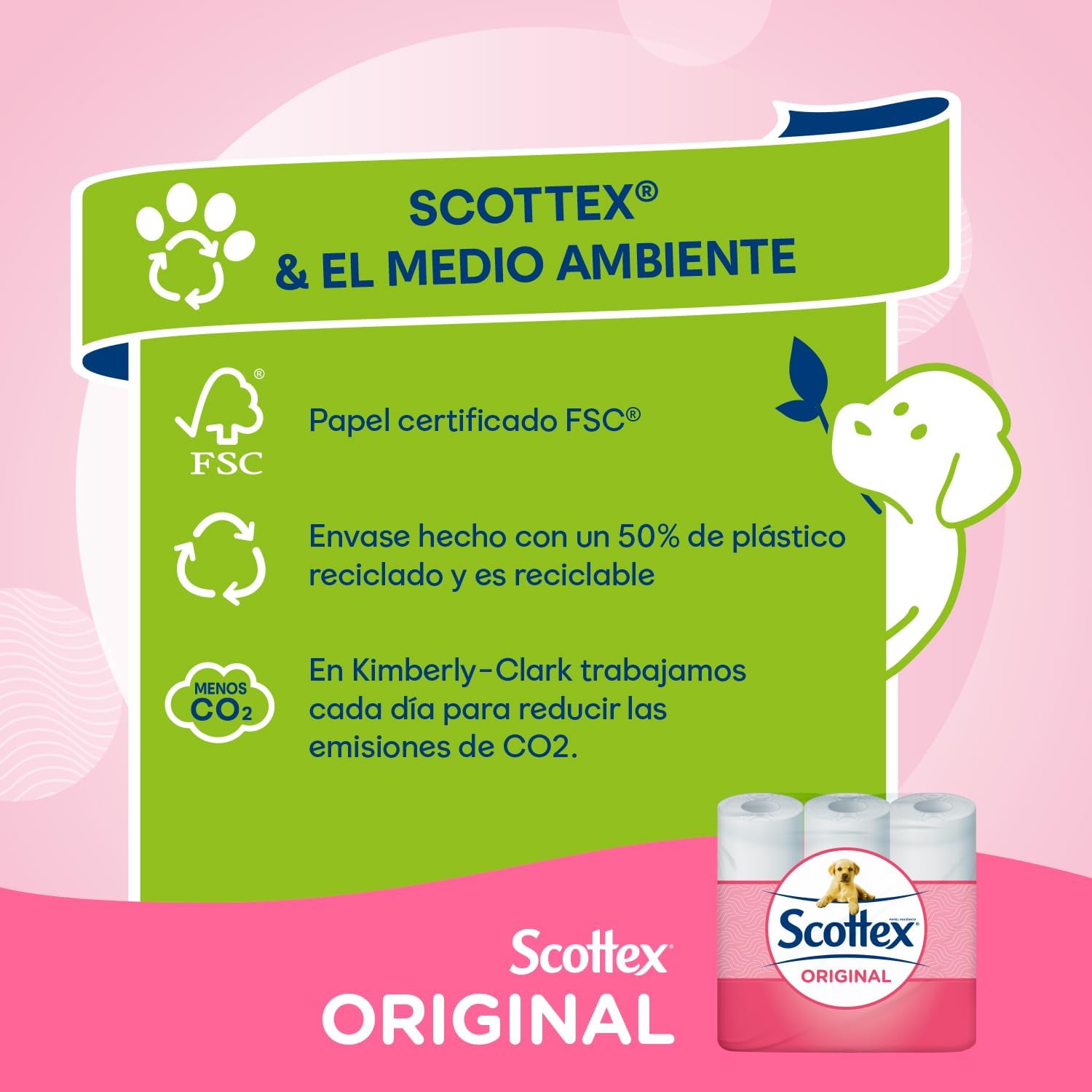 Thumbnail 4 de Scottex Original Papel Higiénico 48 Rollos 🧻