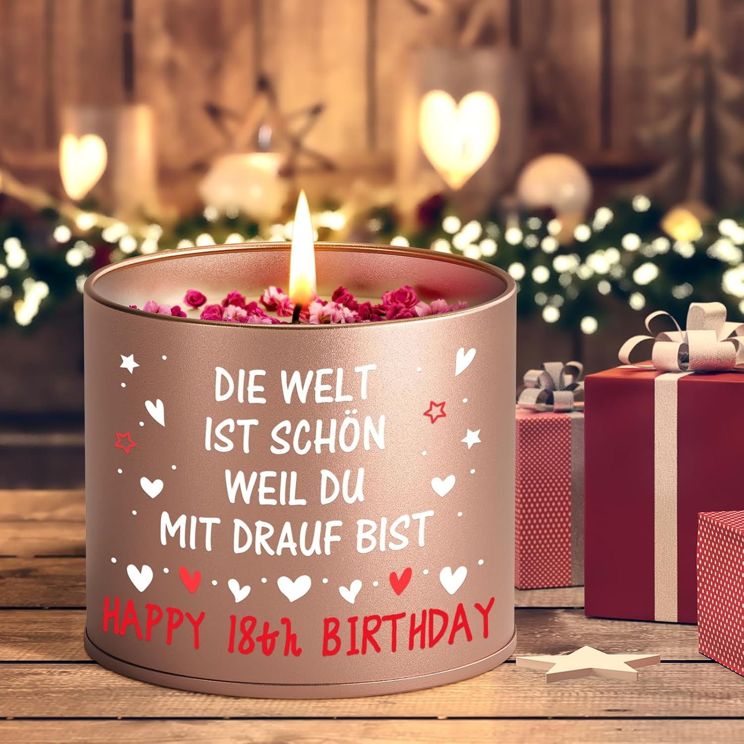 Thumbnail 6 de PRSTENLY Geburtstagsgeschenk Kerze aus Metall