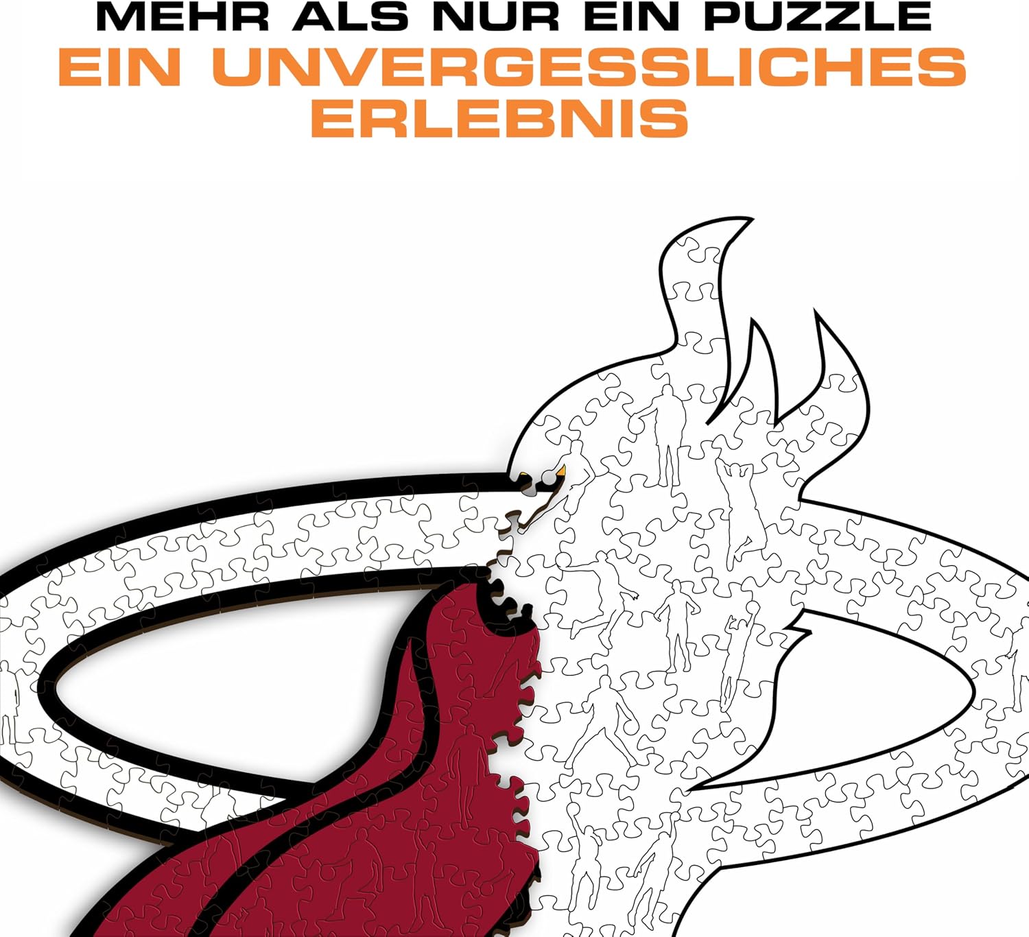 Thumbnail 4 de Iconic Puzzles Miami Heat Holzpuzzle 500 Teile