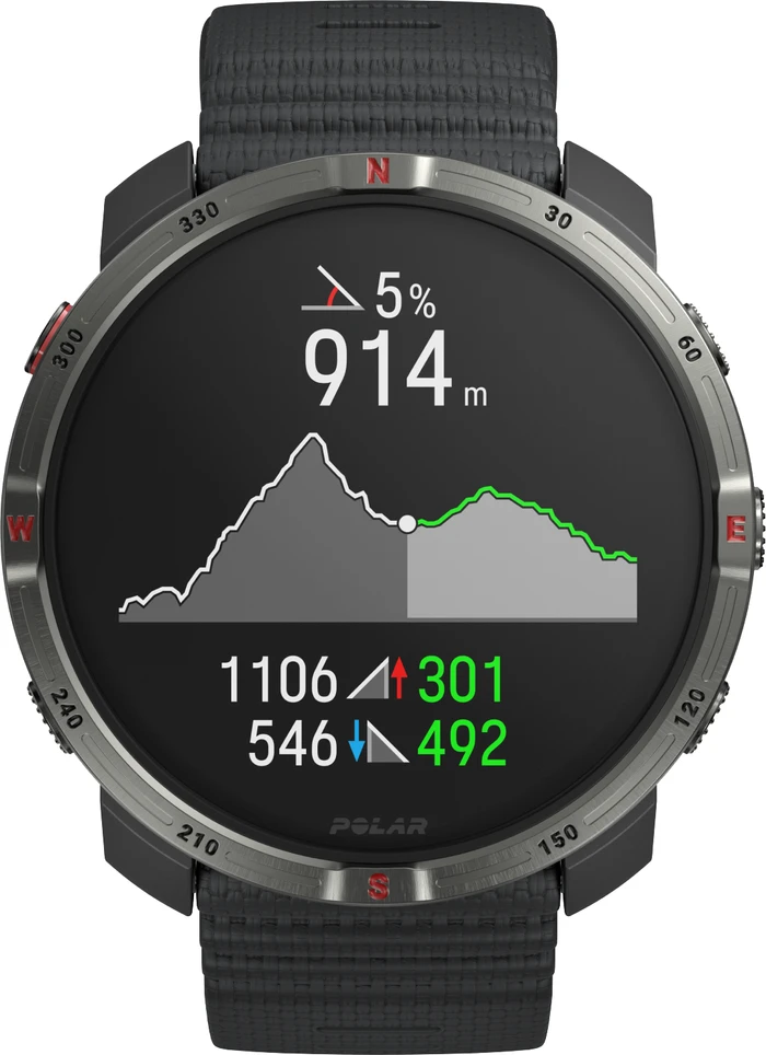 Thumbnail 1 de Polar Grit X 2 Schwarz 45 mm