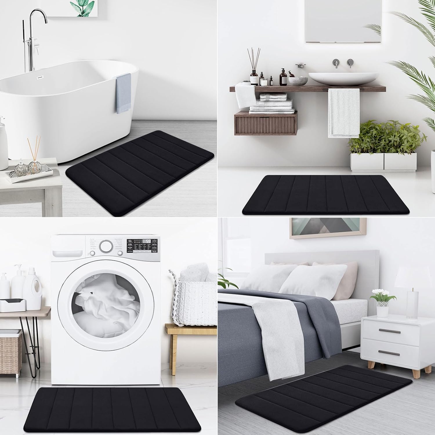 Thumbnail 6 de Buganda Memory Foam Bath Mat 24 x 16