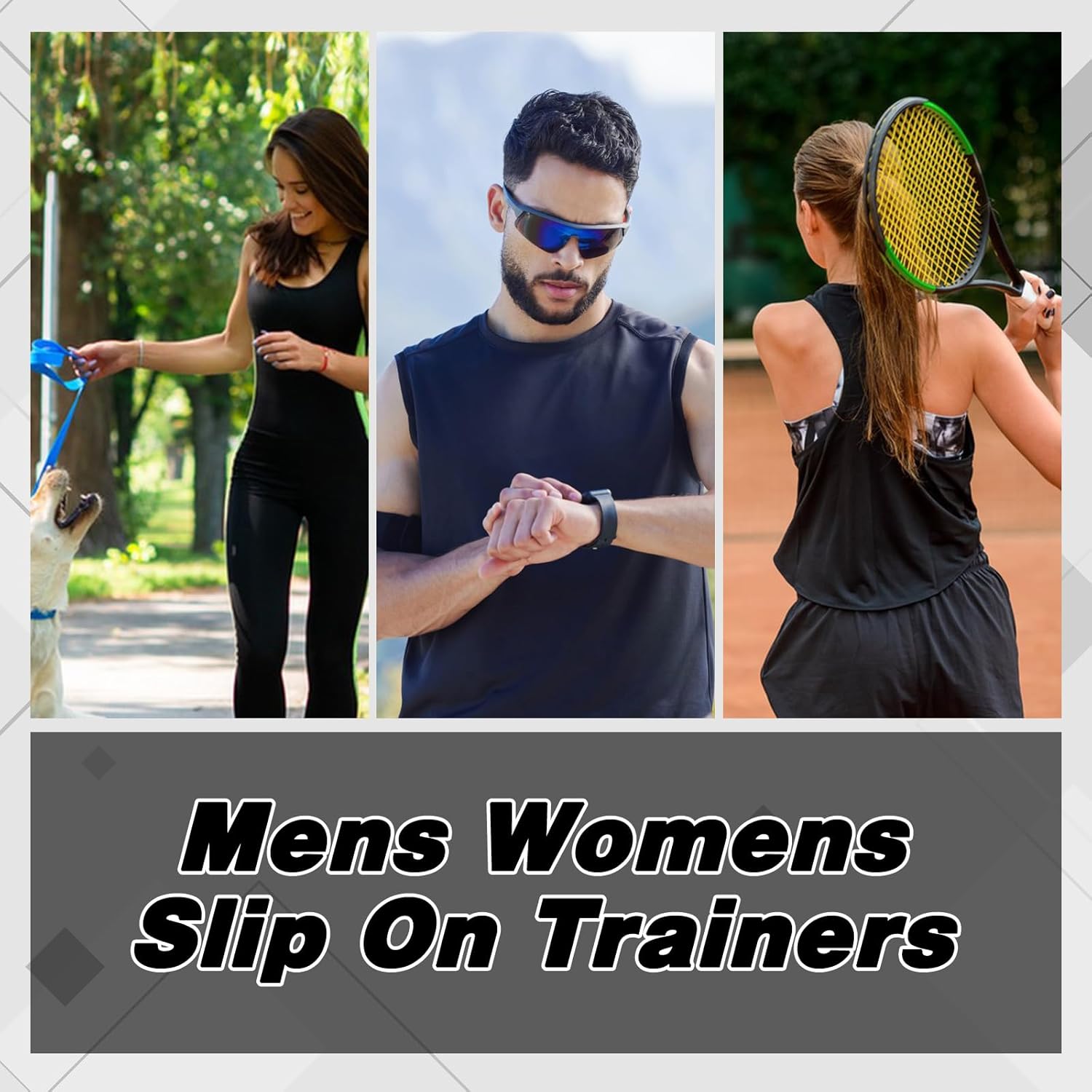 Thumbnail 6 de Slip-On Trainers Slip on Nordic walking shoes
