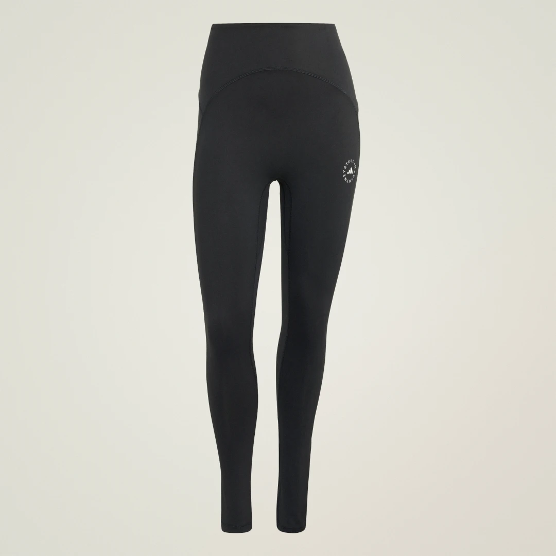 Thumbnail 3 de Mallas fruncidas Adidas by Stella McCartney Studio – negro