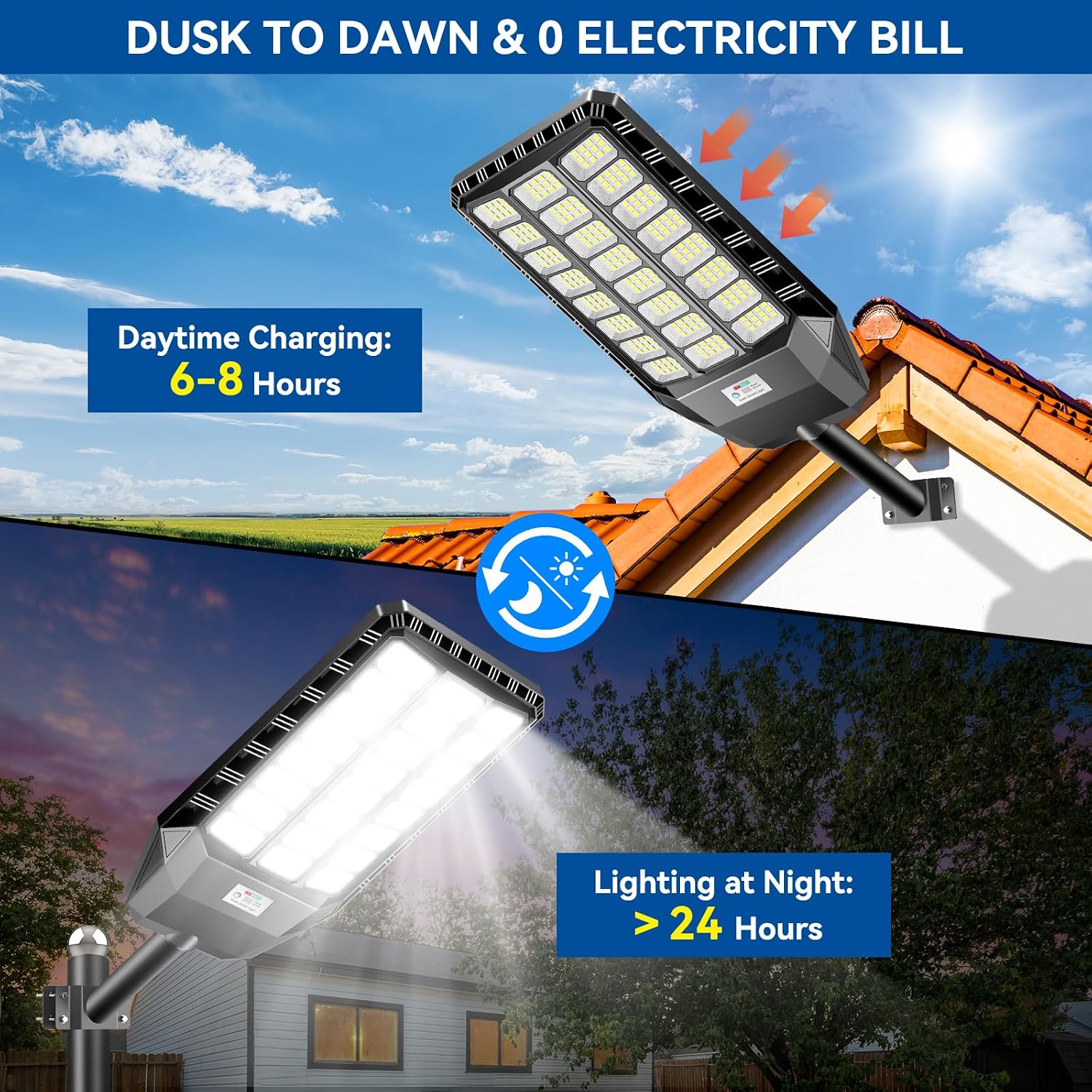 Thumbnail 3 de Adewalk Lampione solare LED 2000 W