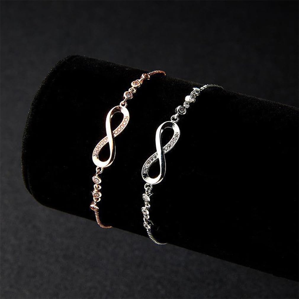 Detalle de Apocalyptic-K Zirkonia Armband für Frauen – verstellbares Tennisarmband mit 6A Cubic Zirconia