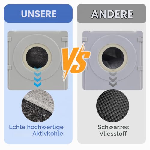 Detalle de VIEWALL T90 Staubbeutel für ECOVACS DEEBOT X11 PRO Omni / T90 Pro Omni / T90 Omni / X12 Pro Omni – 10 Stück, 3L