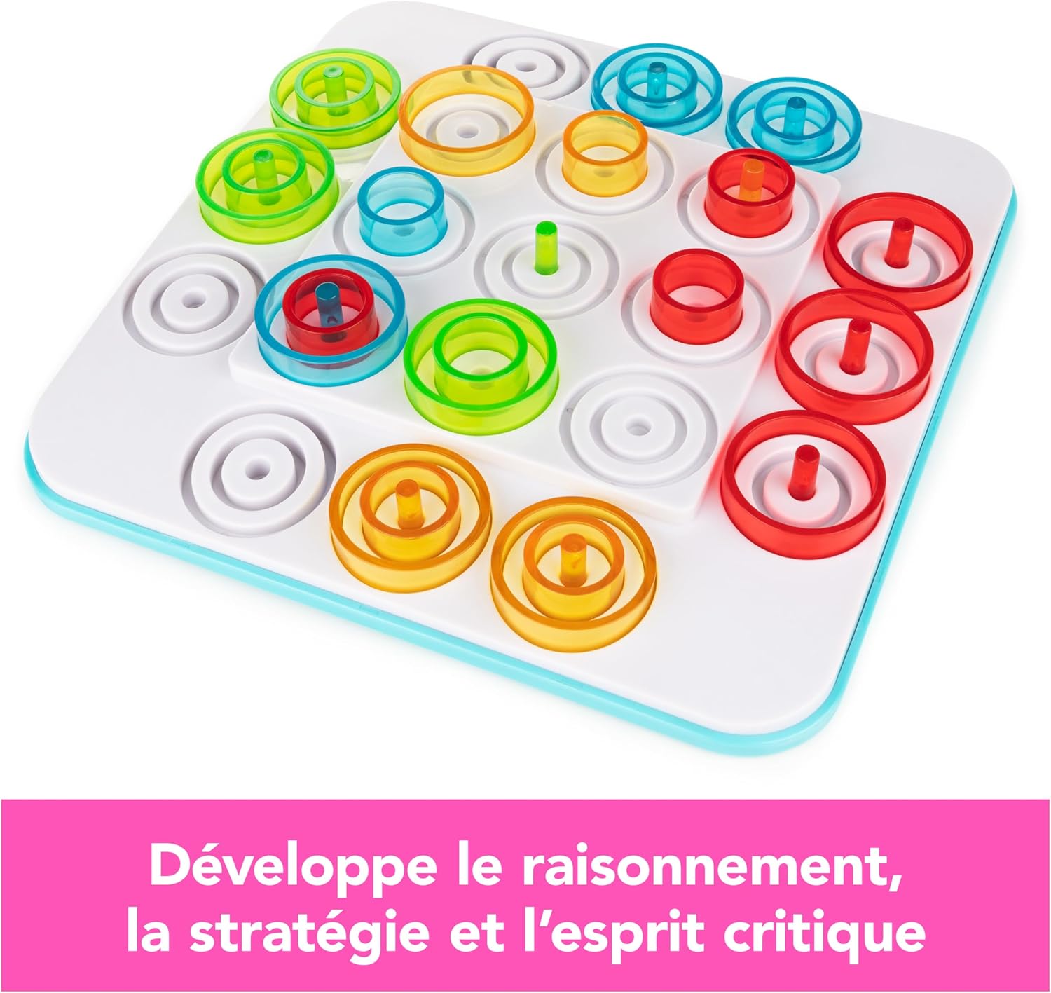 Thumbnail 4 de Spin Master Games Otrio – nouvelle édition du jeu de plateau stratégique (à partir de 8 ans)