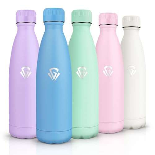 Detalle de HoneyHolly Botella Agua 500 ml, acero 18/8
