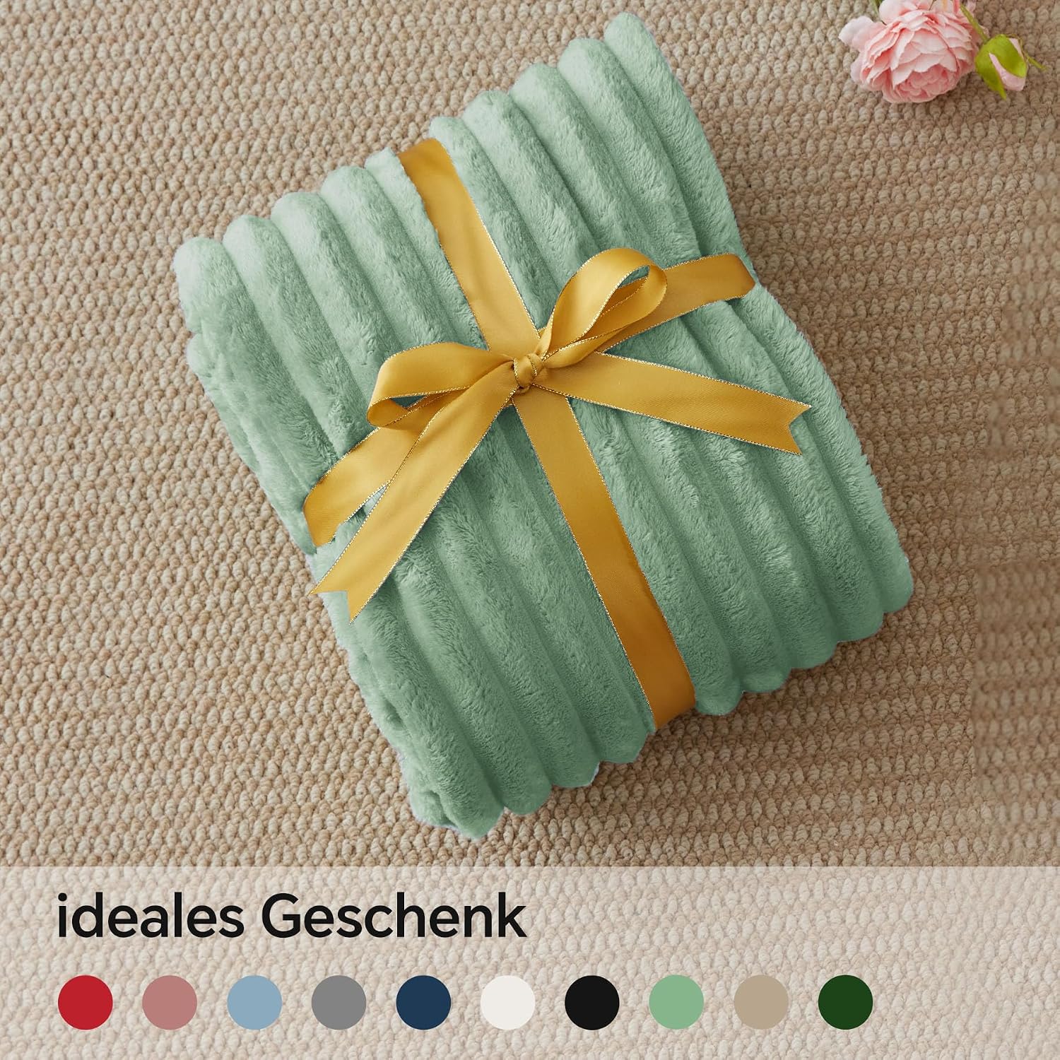 Detalle 2 de BEDELITE Kuscheldecke Flauschig 125x150