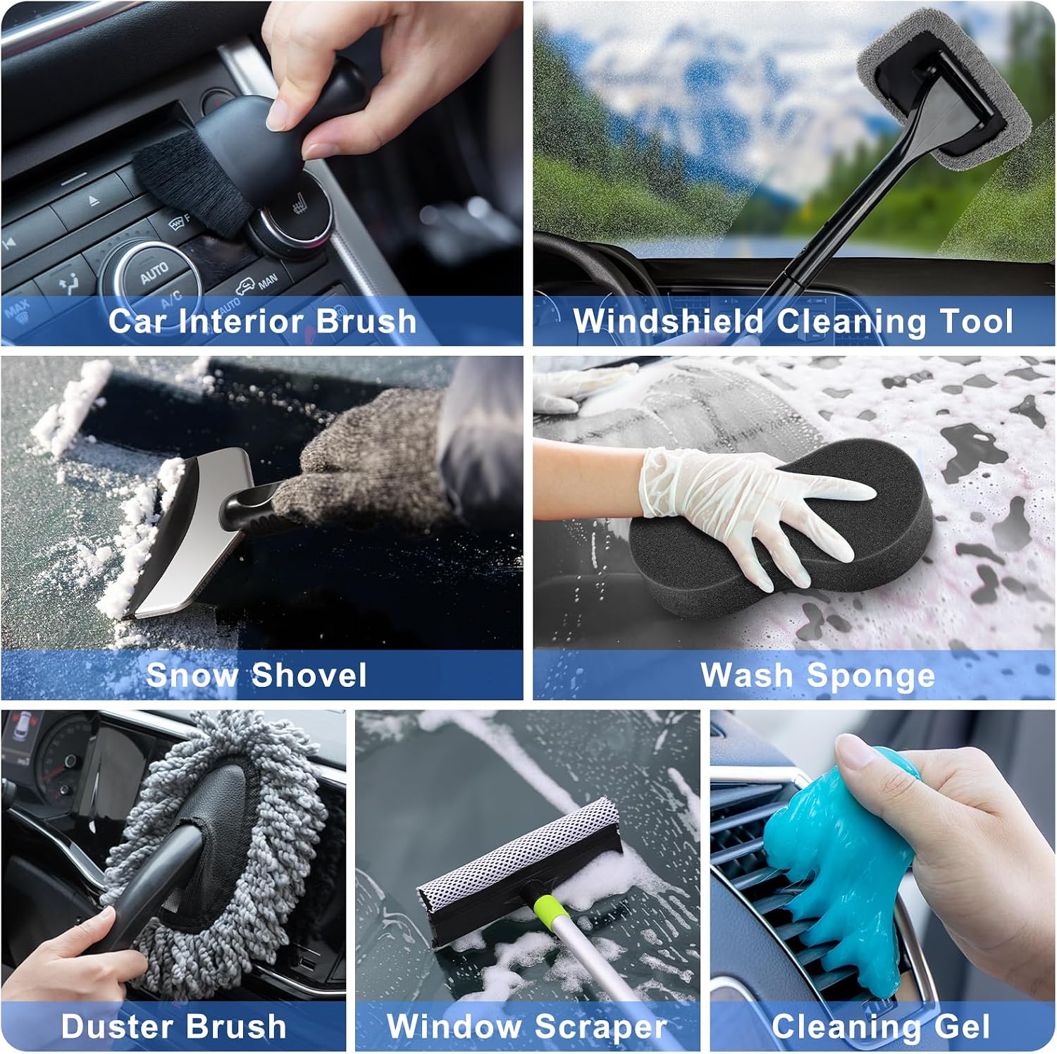 Thumbnail 5 de AUTODECO 42-piece car wash kit