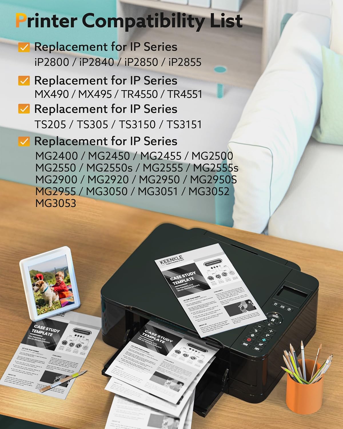 Detalle de PG-545XL / 545 XL Schwarz Druckerpatronen (2er-Pack) für Canon Pixma & iP-Modelle