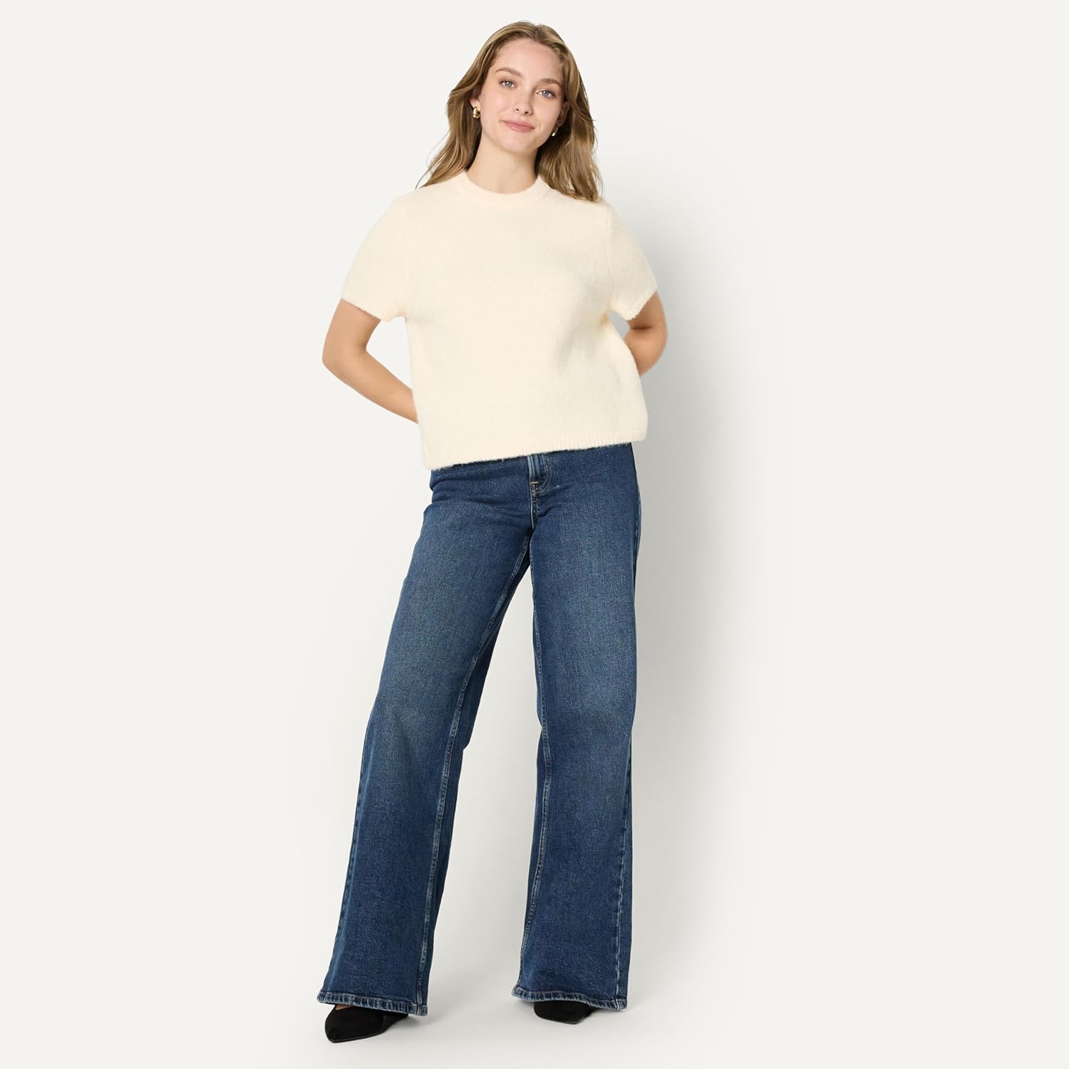 Thumbnail 4 de Amazon Essentials Relaxed-Fit Faux Mohair Jumper