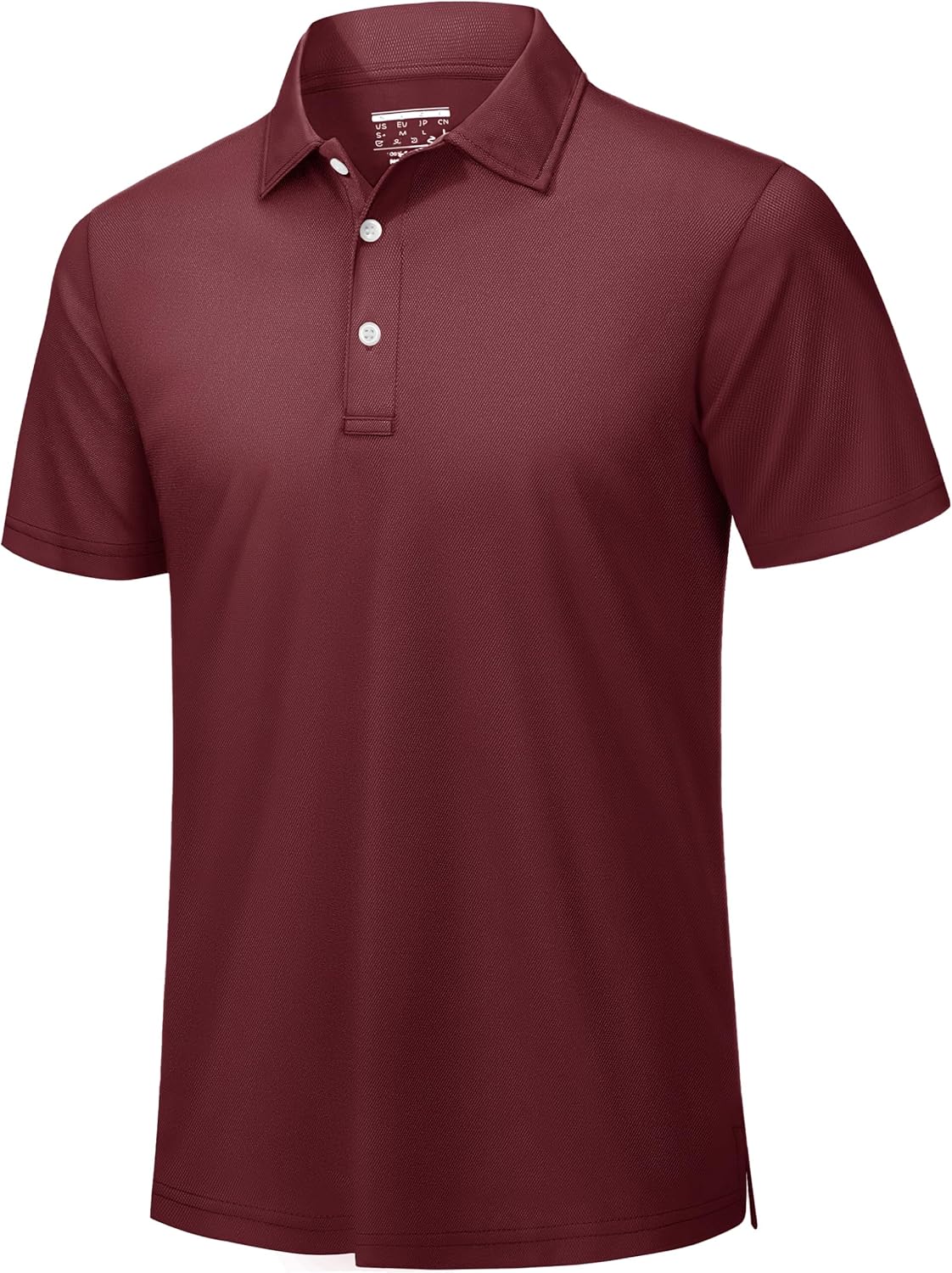 Thumbnail 6 de TACVASEN Mens Polo Shirt: Short Sleeve, Breathable Quick-Dry for Golf and Outdoors