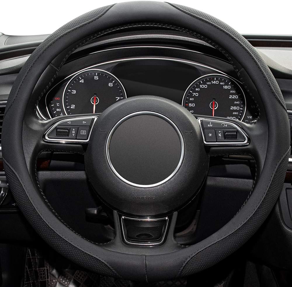 Detalle 2 de Xizopucy 14.5-15 Inch Steering Wheel Cover