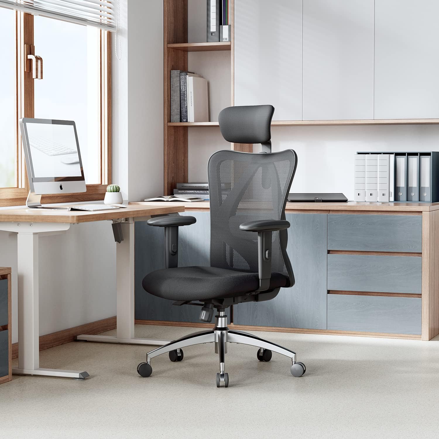 Detalle 2 de SIHOO Bürostuhl Ergonomisch 150 kg