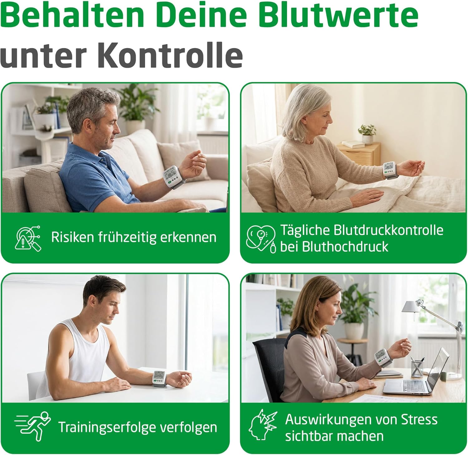 Thumbnail 4 de Medisana BW 315 Handgelenk-Blutdruckmessgerät – kompakt, mit Ampel-Skala und Arrhythmie-Erkennung