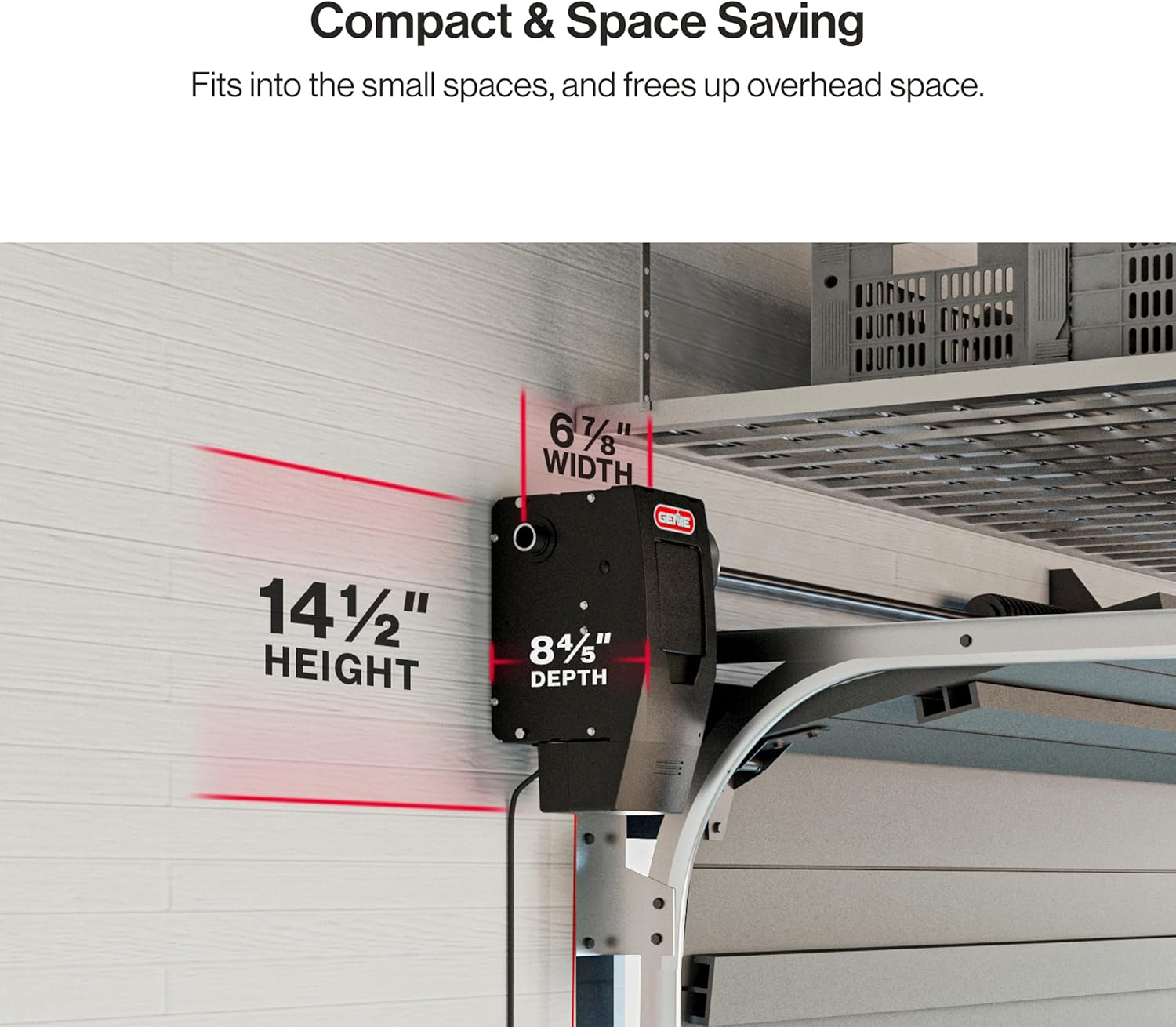 Thumbnail 6 de Genie B6172H Wall Mount Smart Garage Opener 14ft