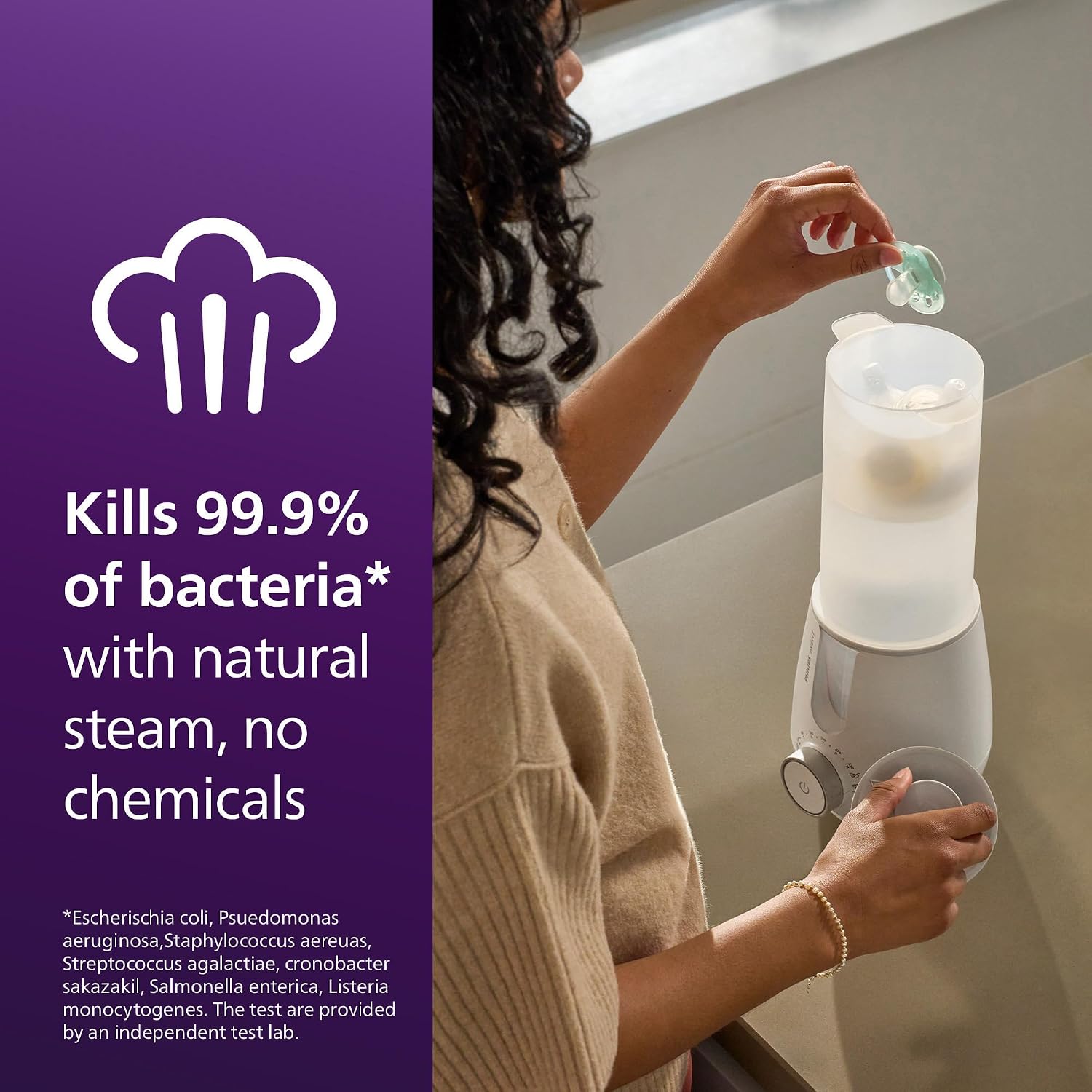Thumbnail 2 de Philips Avent Premium 2-in-1 Warmer & Sterilizer SCF359/00
