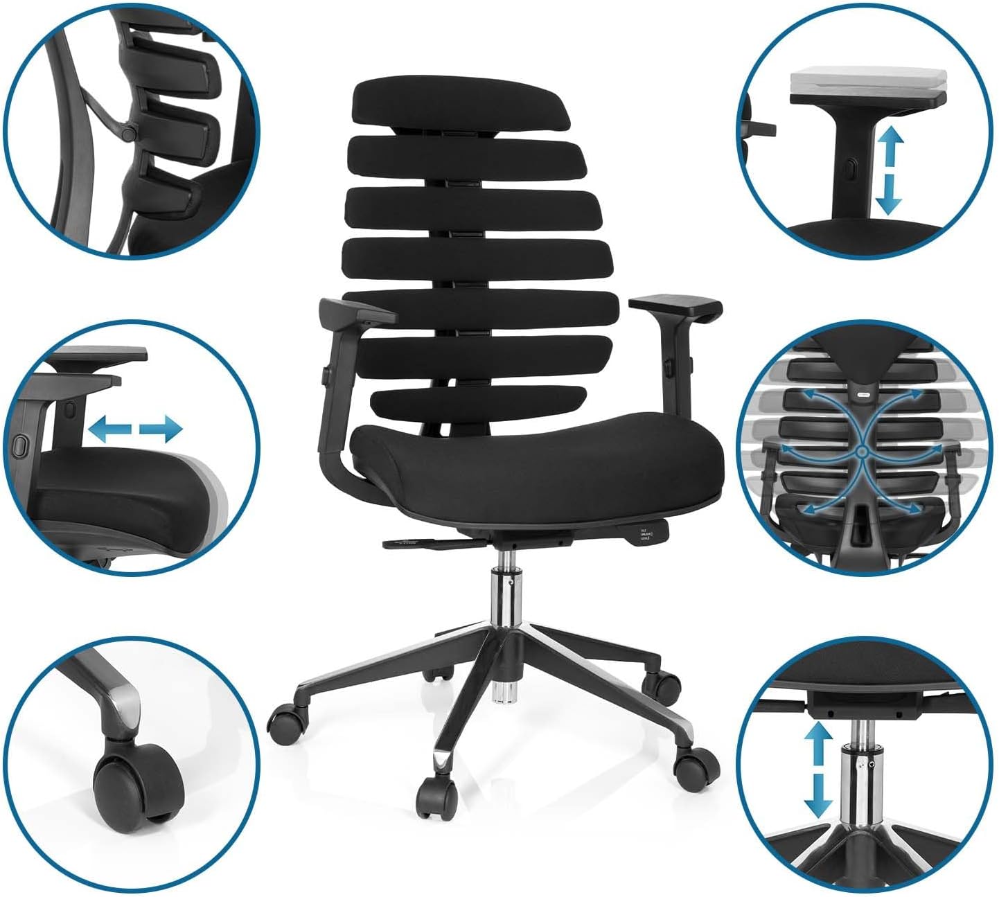 Thumbnail 4 de HJH Office 714500 sedia da ufficio 120 kg