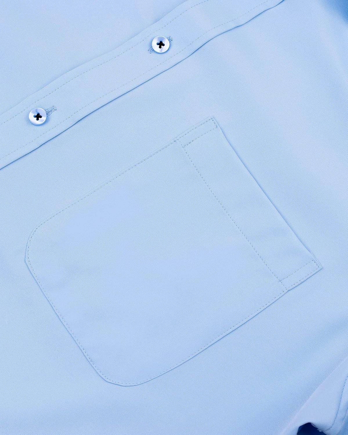 Detalle de J.VER Men's Short Sleeve Dress Shirt Non Iron Stretch Regular Fit