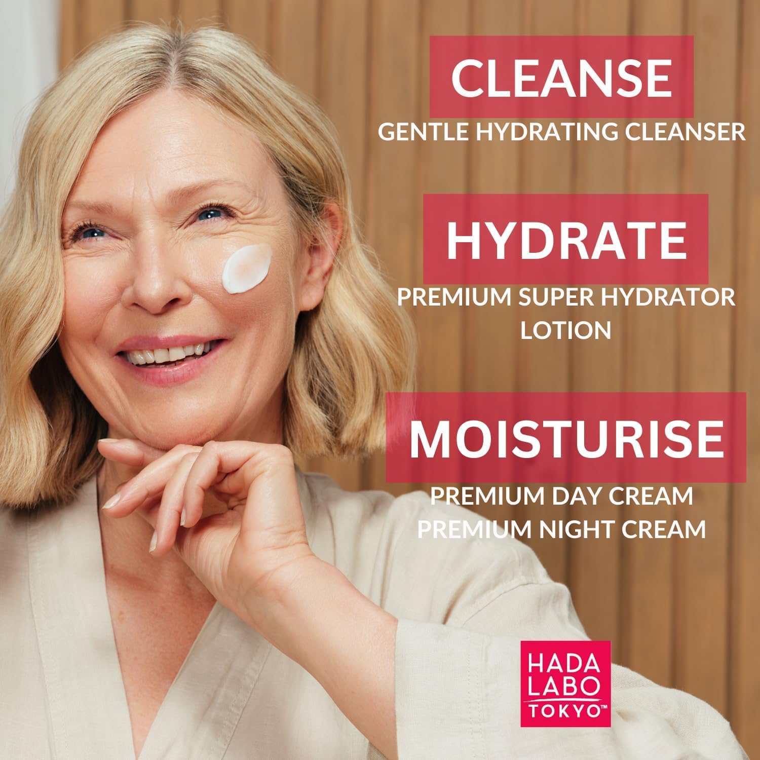 Thumbnail 2 de Hada Labo Tokyo Hyaluronsäure Gesichtscreme Intensive Feuchtigkeit 150 ml