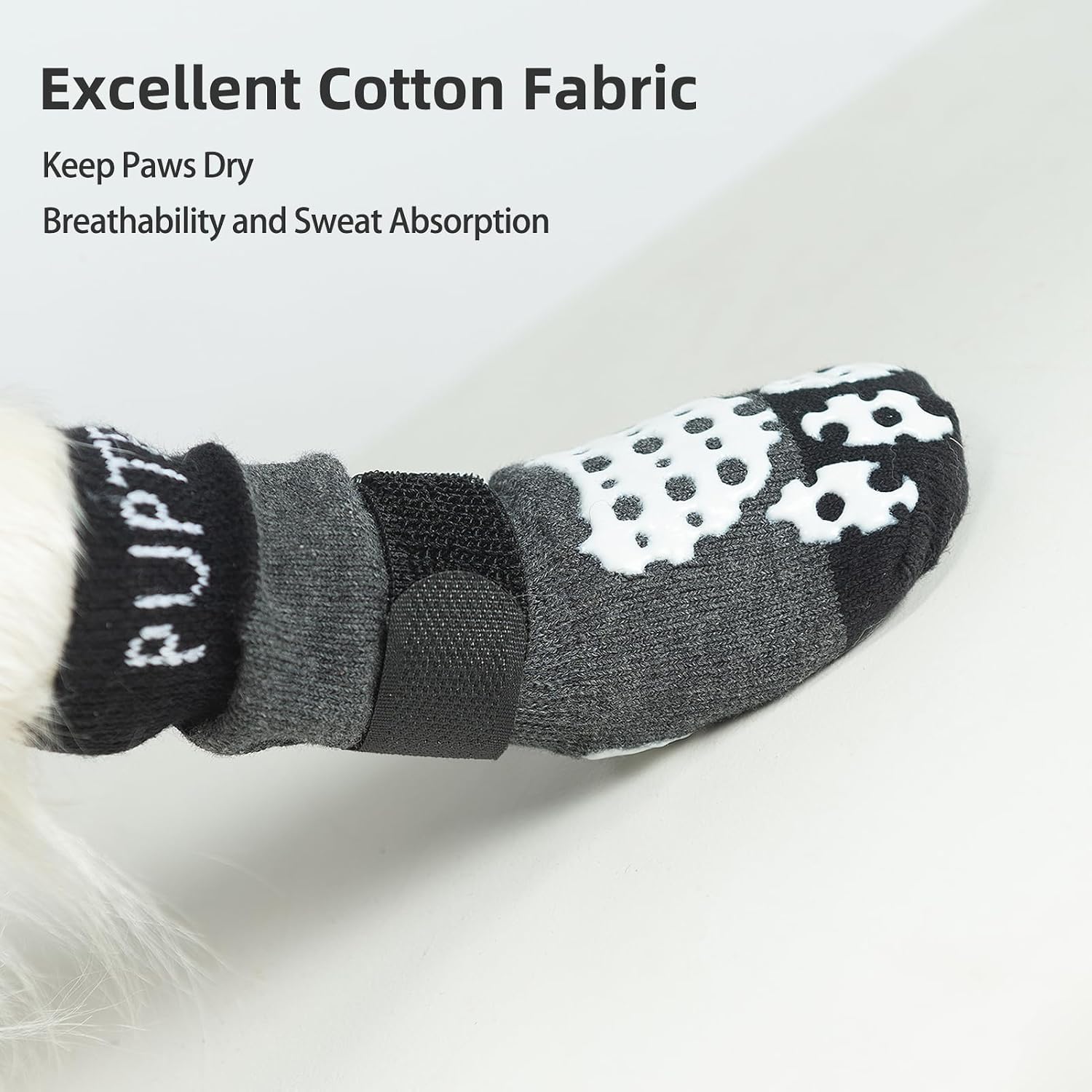 Detalle 2 de PUPTECK Anti-Slip Dog Socks, XS
