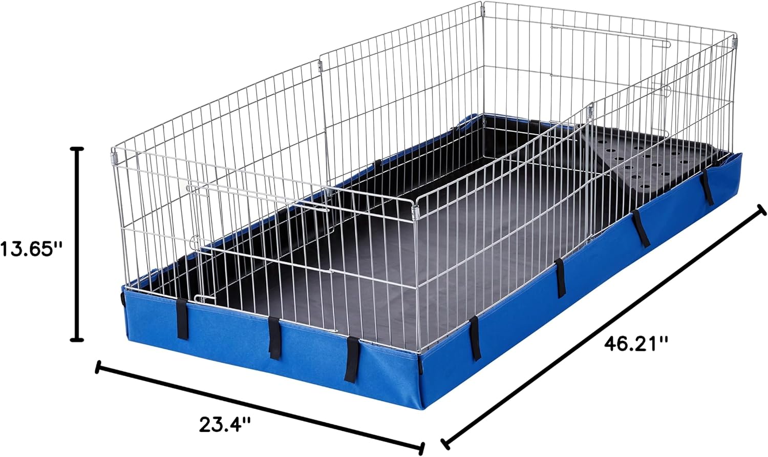 Thumbnail 6 de Amazon Basics – klatka dla świnki morskiej, 118,5 × 35 × 60 cm, płócienne dno