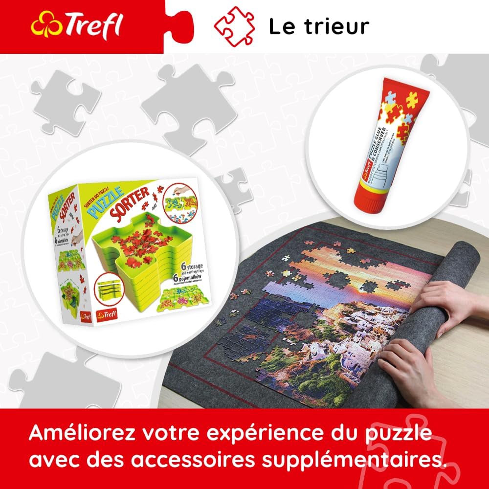 Thumbnail 6 de Trefl Soirée de Chats – Puzzle 2000 Pièces (Chats parmi des livres)