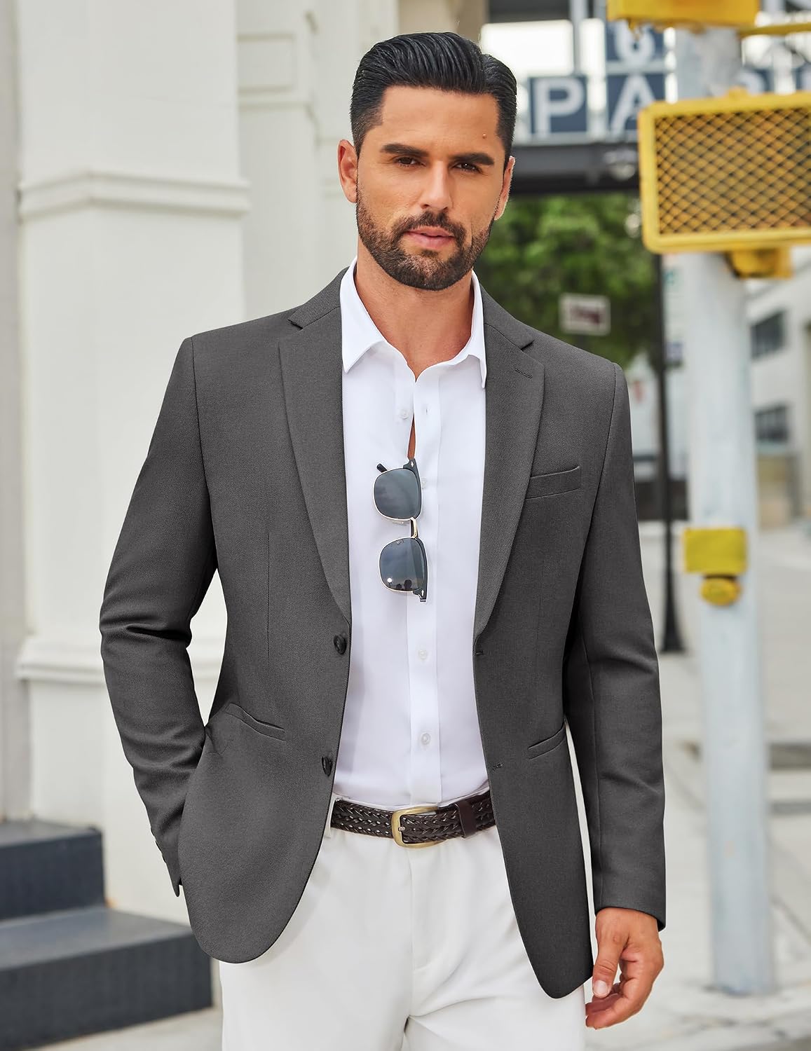 Thumbnail 6 de COOFANDY Men's Blazer, Two-Button