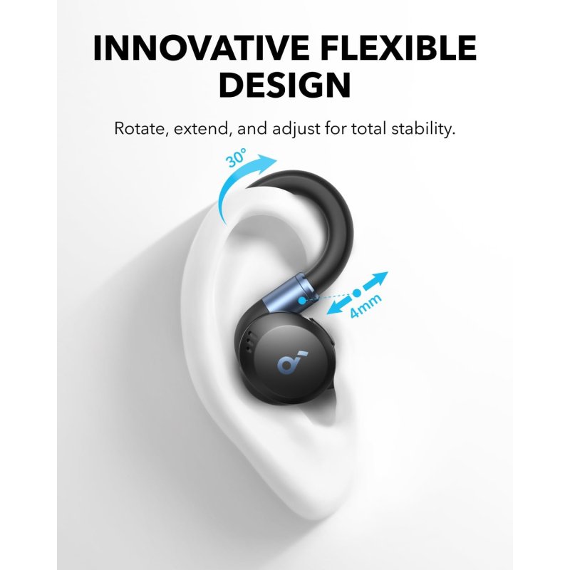 Detalle de Soundcore Sport X20 Auriculares inalámbricos con ANC