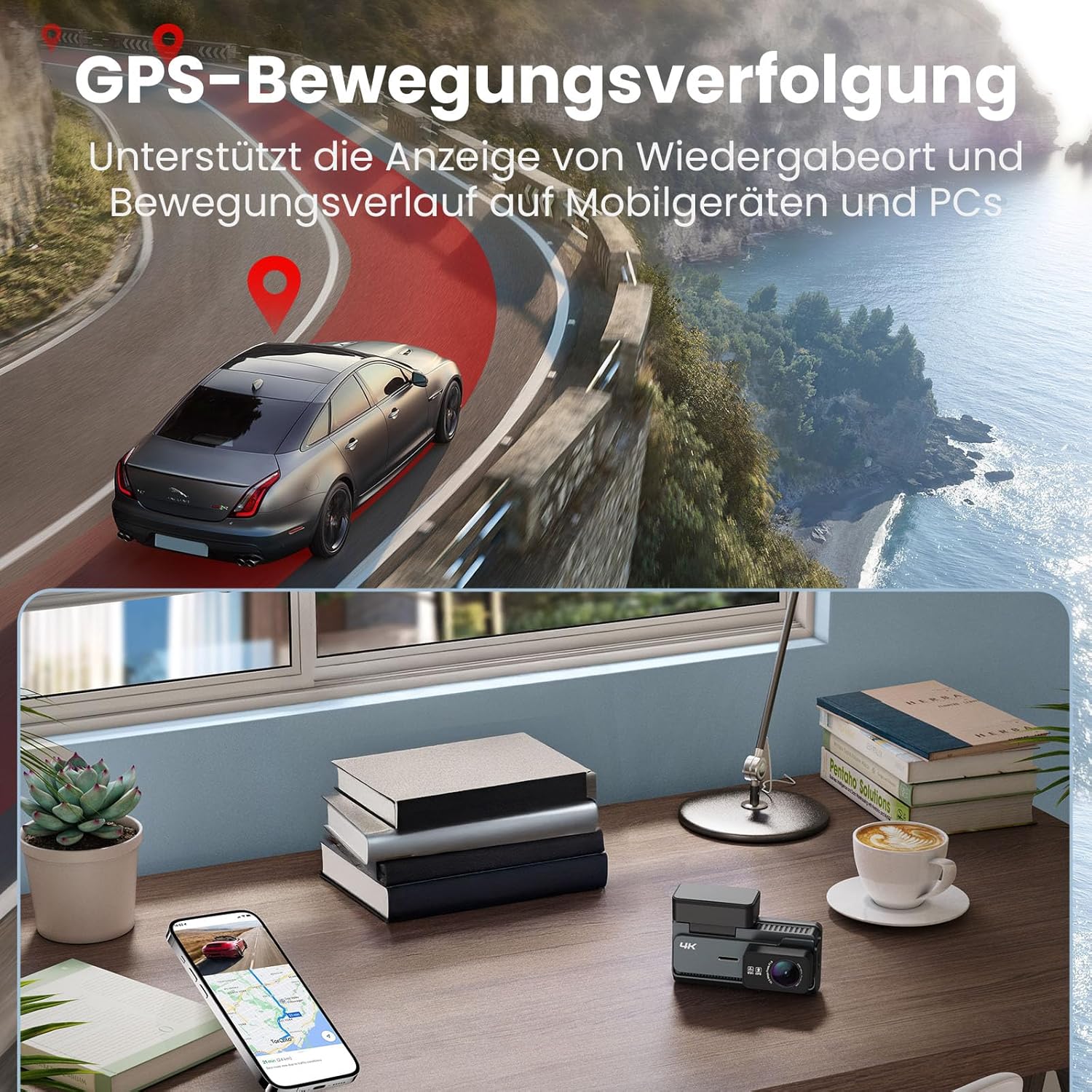 Thumbnail 6 de Dashcam Auto Front und Heck 4K+2K 32GB