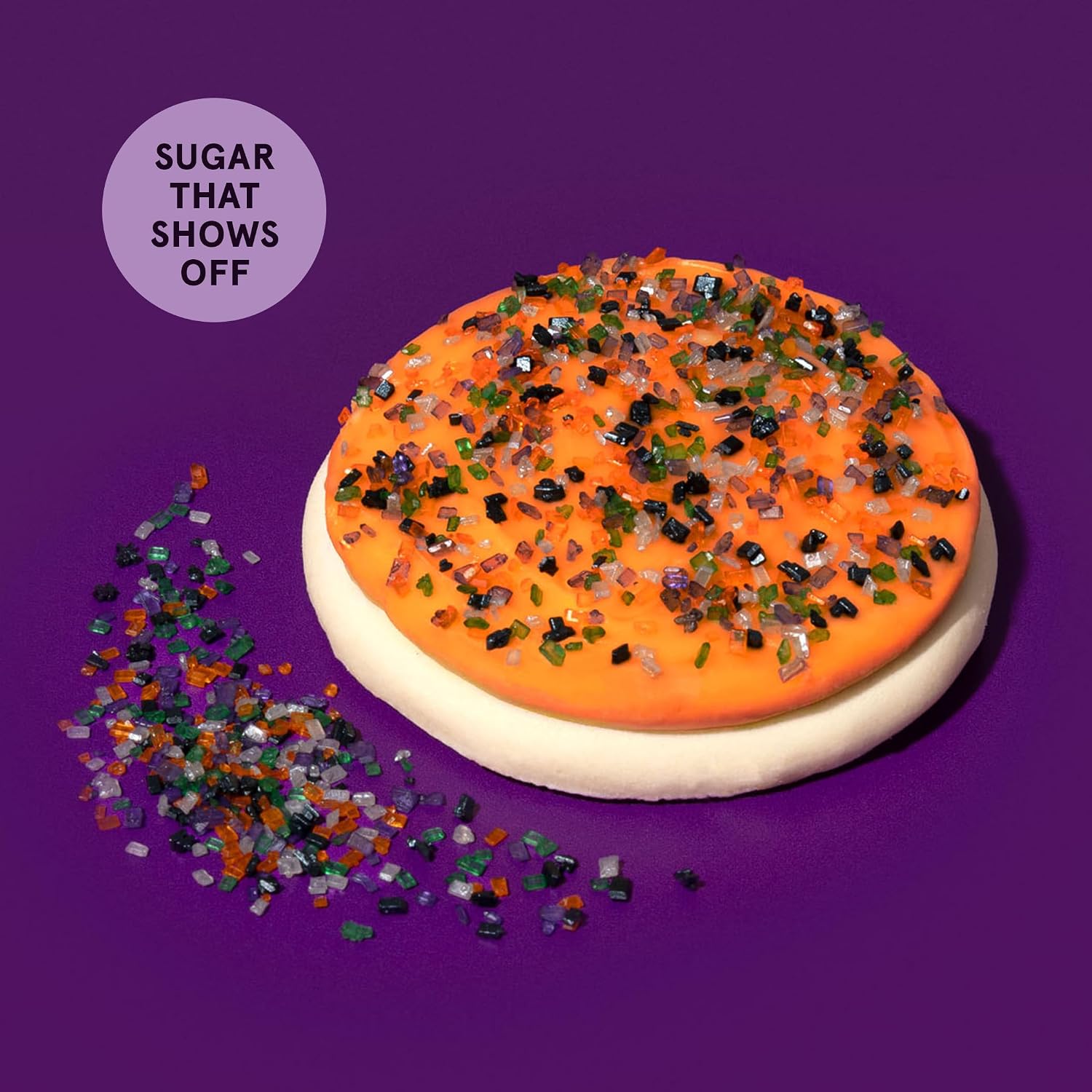 Detalle de Fancy Sprinkles Moonlight Magic Fancy Sugar, 4.6 oz for Halloween Treats and Drinks