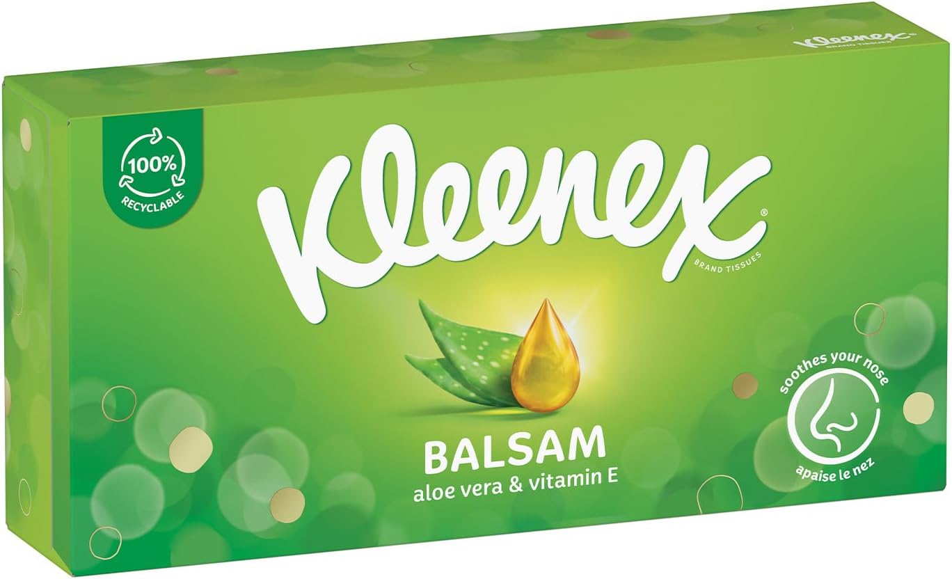 Detalle 2 de KLEENEX Mouchoirs Balsam 24 boîtes 🧻