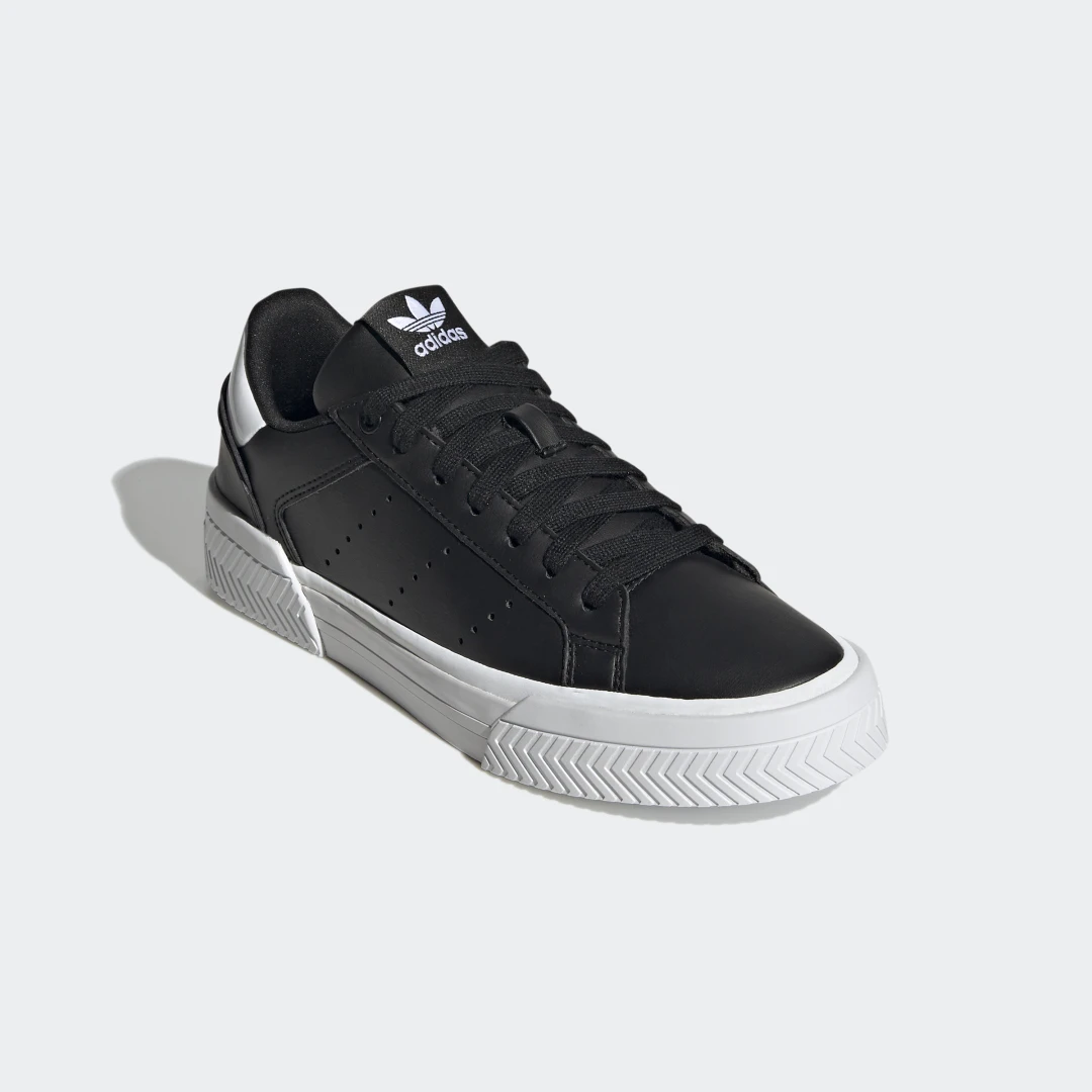 Detalle 2 de Adidas Zapatilla Court Tourino – negro, versátil para cancha y uso casual